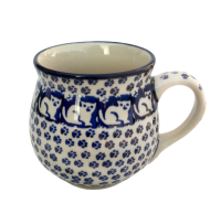 Polish Pottery Mug round (m)