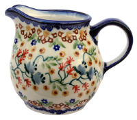 Polish Pottery creamer D-019 pattern Florac