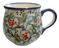 Polish Pottery Mug Round - Capri Pattern