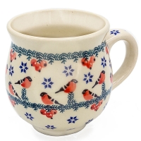 Polish Pottery jumbo mug 450 ml Gila design