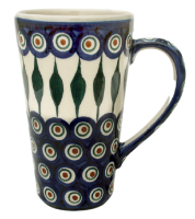 Polish Pottery tall mug John