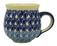 Polish Pottery Mug Round - Lotte Pattern
