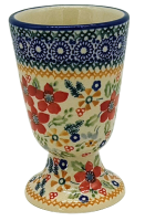 Polish Pottery wine gobelet Cornelia design