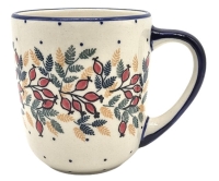 Polish Pottery mug 'Bingen' large