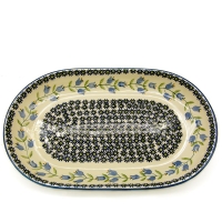 Polish Pottery oval platter large