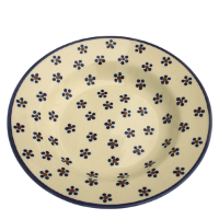 Polish Pottery soup plate marguarete design